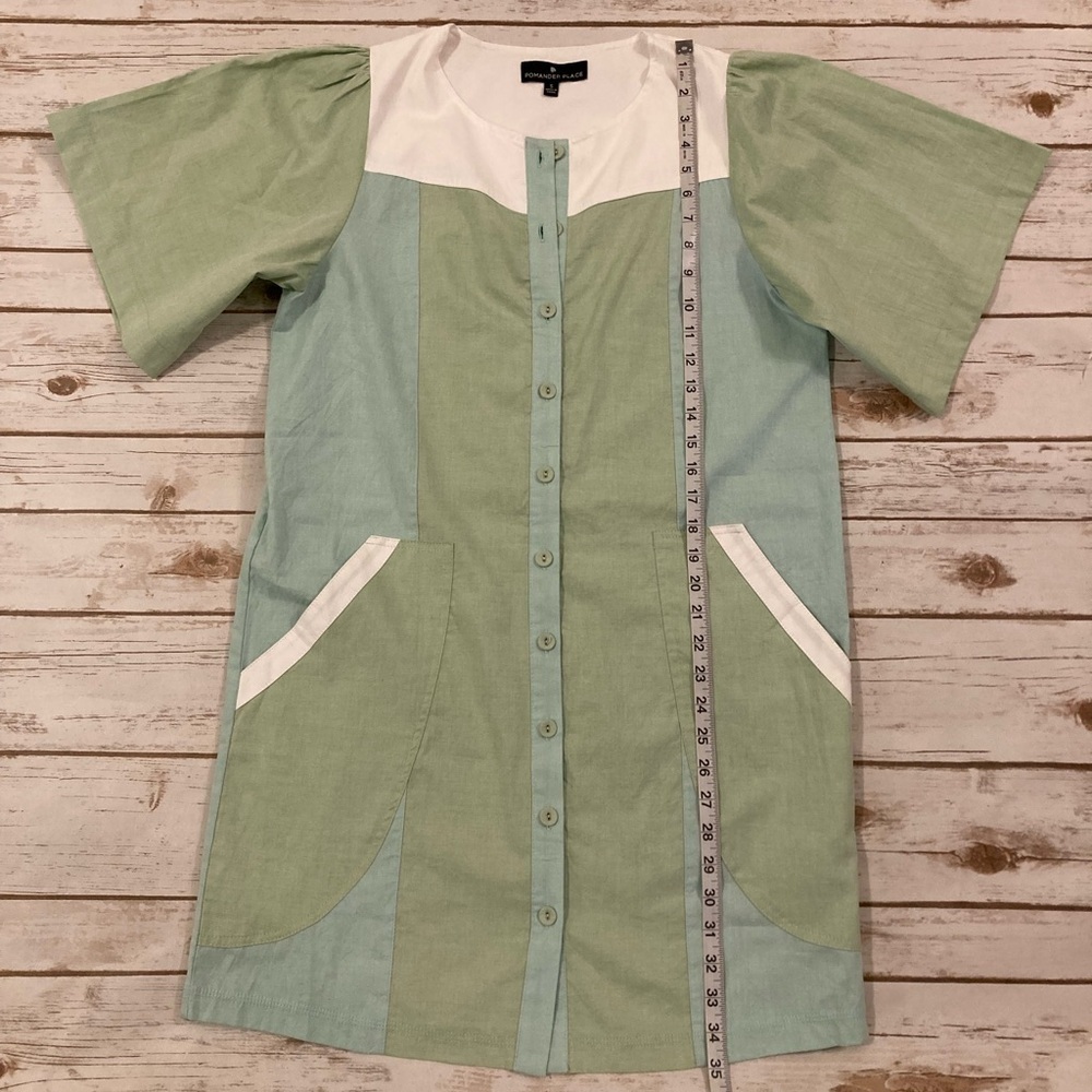 TUCKERNUCK Pomander Place Sea Green Elliot Dress - Picture 4 of 9